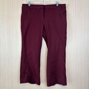 J. Crew Factory Deep Red/BurgundyTrousers